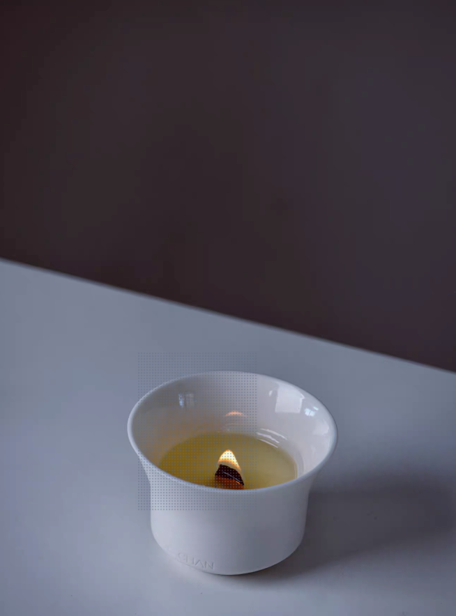 LongJing Tea-《TINGCHAN》-Hangzhou white jade candle-西湖龍井