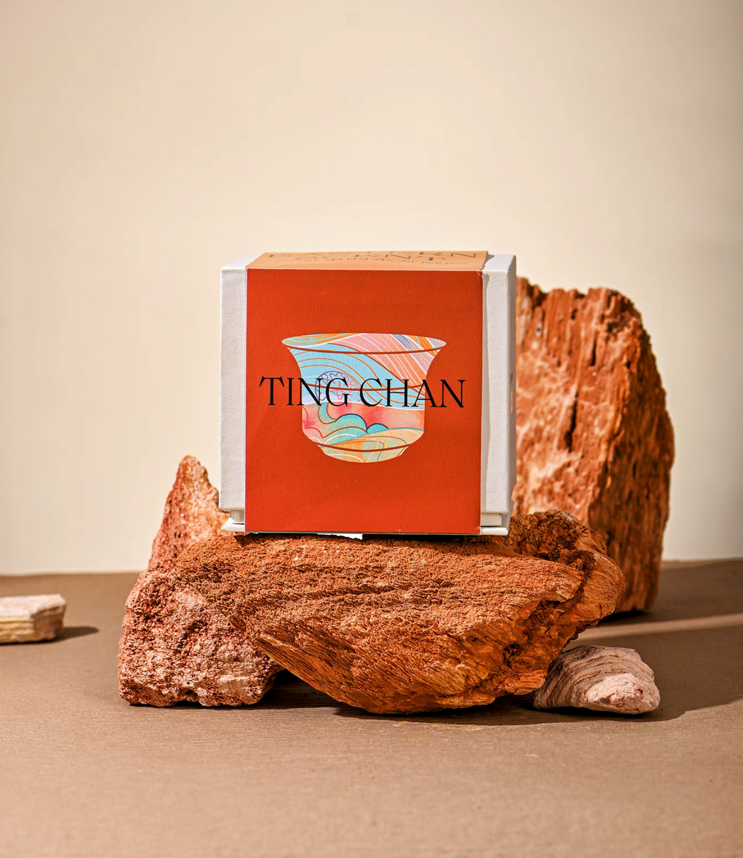 Desert Rose -《TINGCHAN》- Dunhuang Courtyard Aromatherapy Candle-沙漠玫瑰